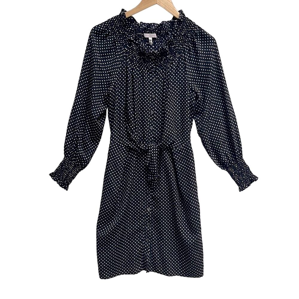 Rebecca Taylor Button Down Silk Dress Size 0